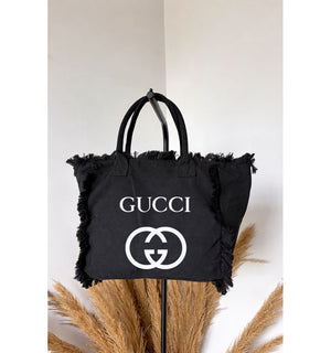 BORSA FRANGETTE TESSUTO