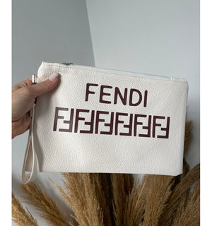 POCHETTE ECOPELLE LOGO