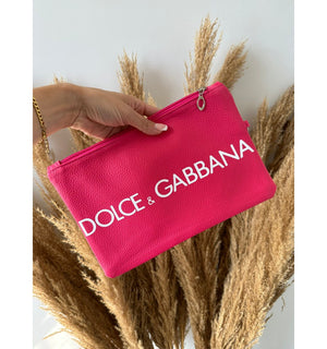 POCHETTE ECOPELLE LOGO
