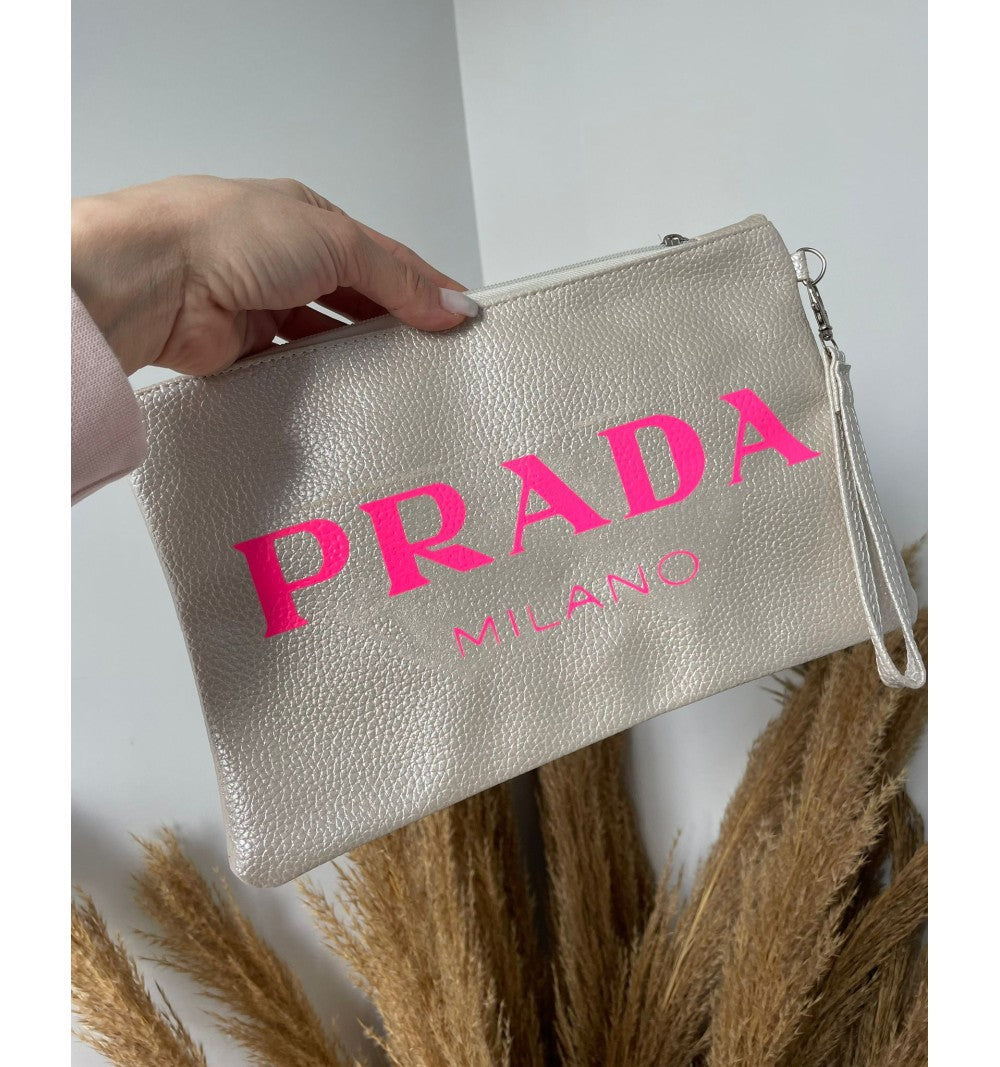 POCHETTE ECOPELLE LOGO
