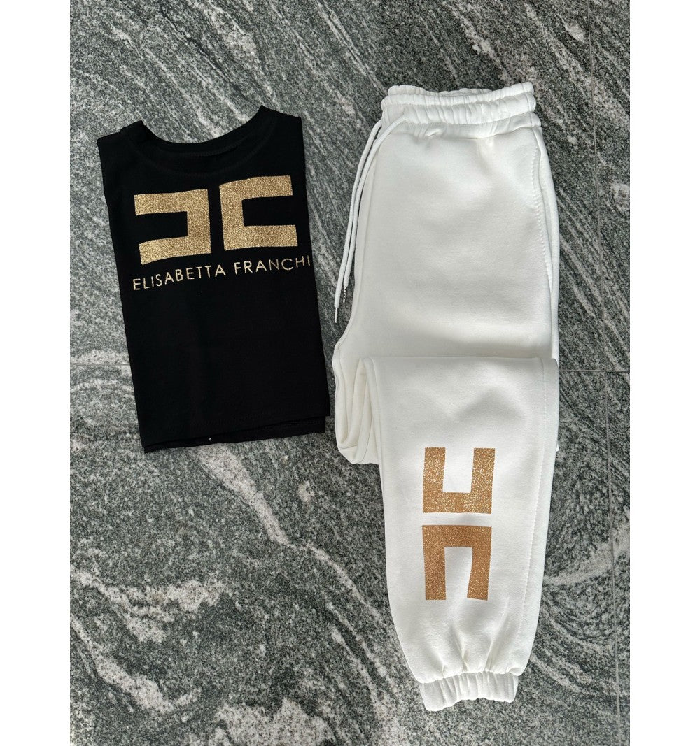 SET T-SHIRT CROP E PANTATUTA