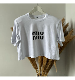 T-SHIRT CROP SPALLINE