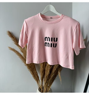 T-SHIRT CROP SPALLINE